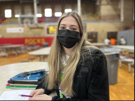 Alayna McKinley: “I wear a mask because it’s how I feel most comfortable. I want to make sure I am staying as healthy as I can be, and not getting my loved ones sick. I want to be respectful to others.”
